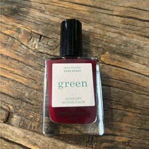 GREEN dark pansy quick dry Nail Polish
